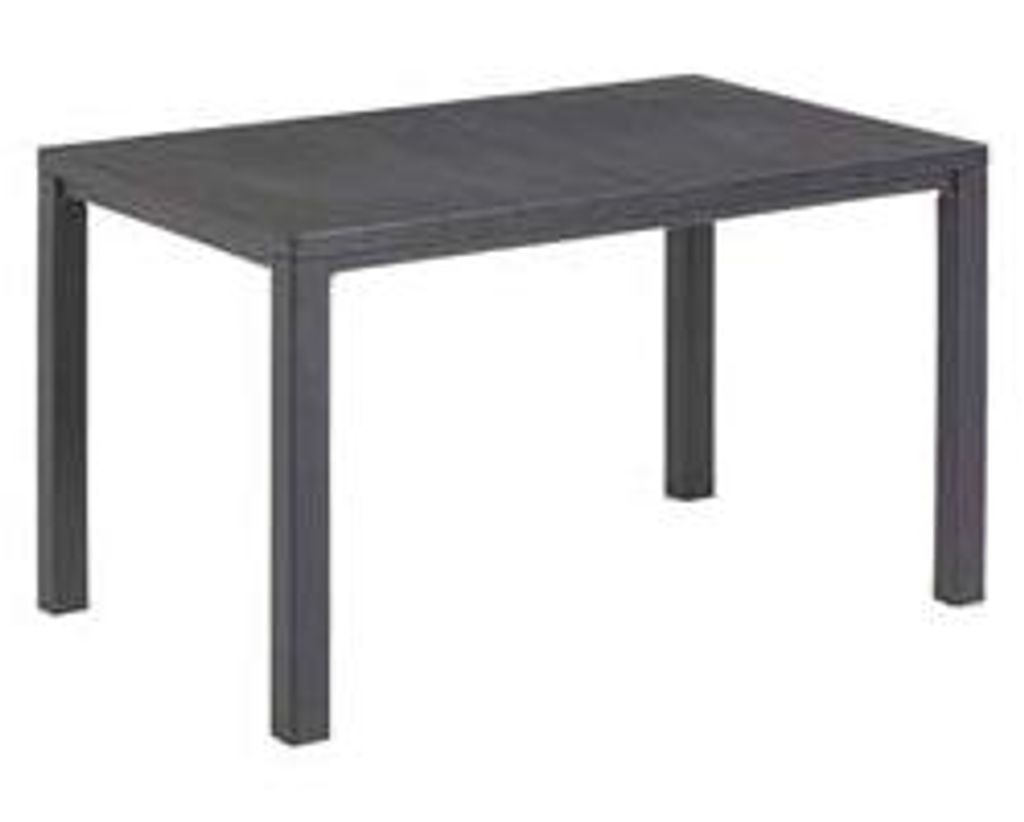 Tavolo Da Giardino "Julie" Woodlook Graphite Cm.147X90X75H Immagine del prodotto 