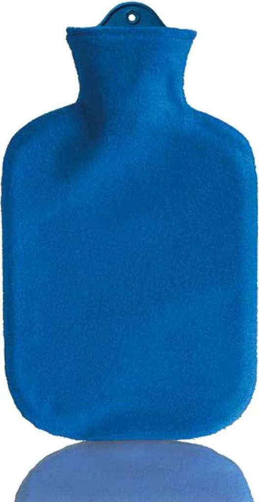 Sanger Contour Covered Hot Water Bottle Blue 2L