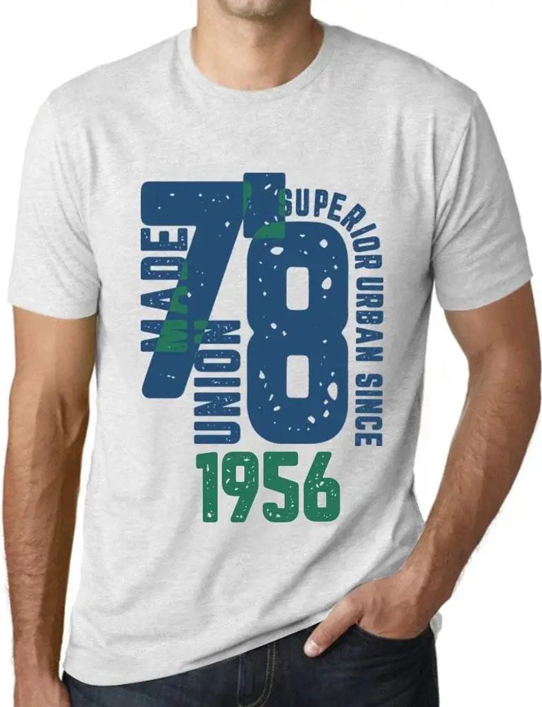 Herren Grafik T-Shirt Überlegener urbaner Stil seit 1956 – Superior Urban Style Since 1956 – Geschenk 68. Geburtstag Jahrestag 68 Jahre Jubil...