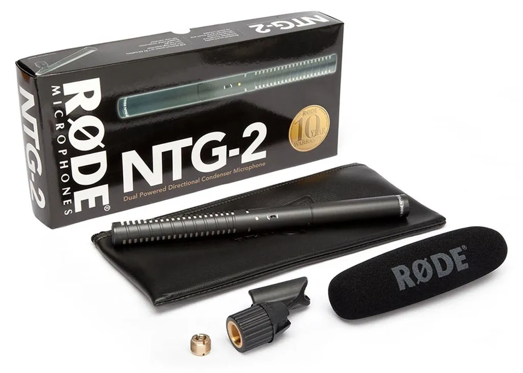 Micro Rode NTG-2 : solution audio pour interviews et vidéo YouTube - 3