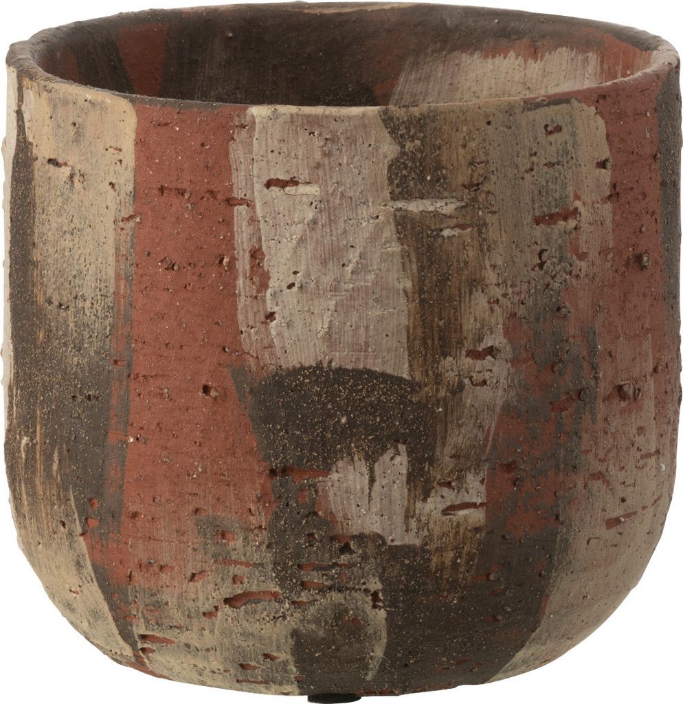 J-Line Flowerpot Miltos Ceramic Mix Medium