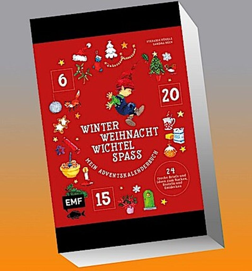 Mein Adventskalender-Buch: Winter-Weihnacht-Wichtelspaß