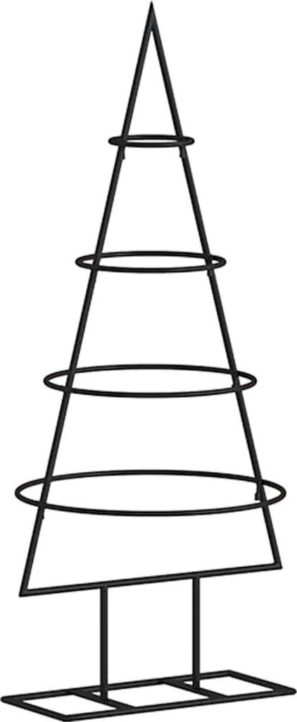 vidaXL Árbol de Navidad decorativo de metal, color , 60 cm Imagen del producto 