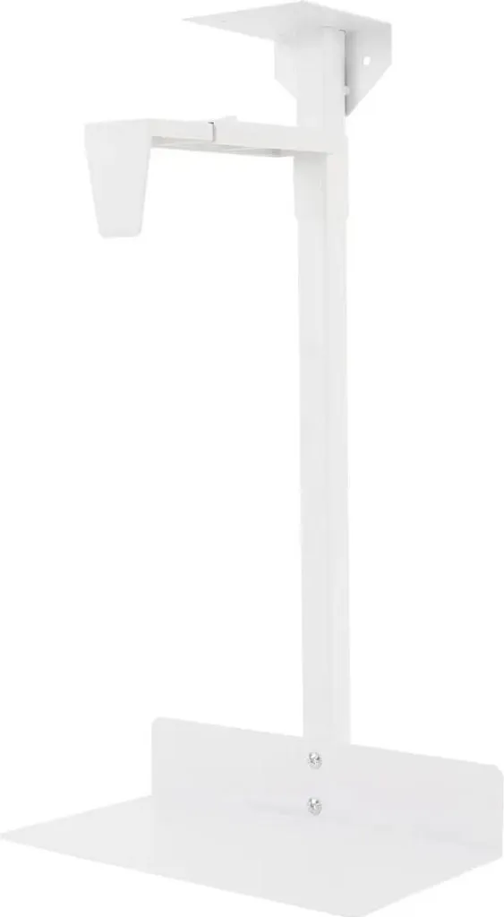 Support ordinateur en acier laminé blanc réglable - Charge lourde 30kg