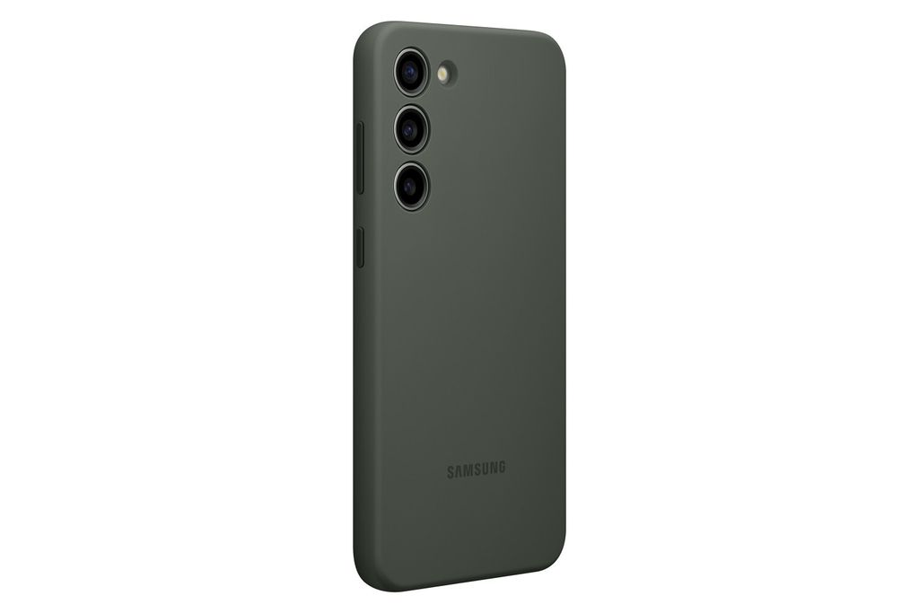 Samsung Silicone Case Galaxy S23+ green Produktbild 