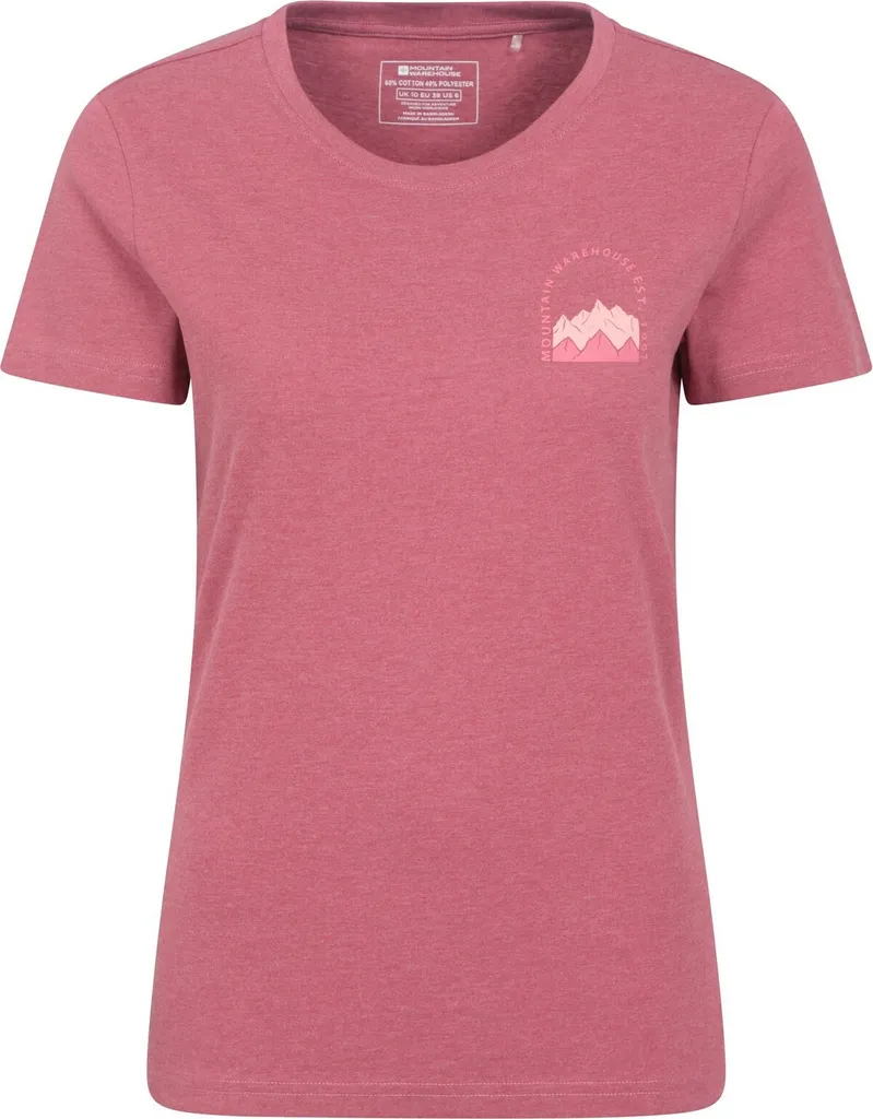 Mountain Warehouse Maglietta Mountain Scene Rosa Donna MW3337 - 32 DE