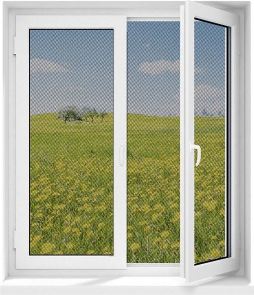 Moskytiéra EASYMAXX s 12 magnety na okna 150x130cm černá Obrázek produktu 10