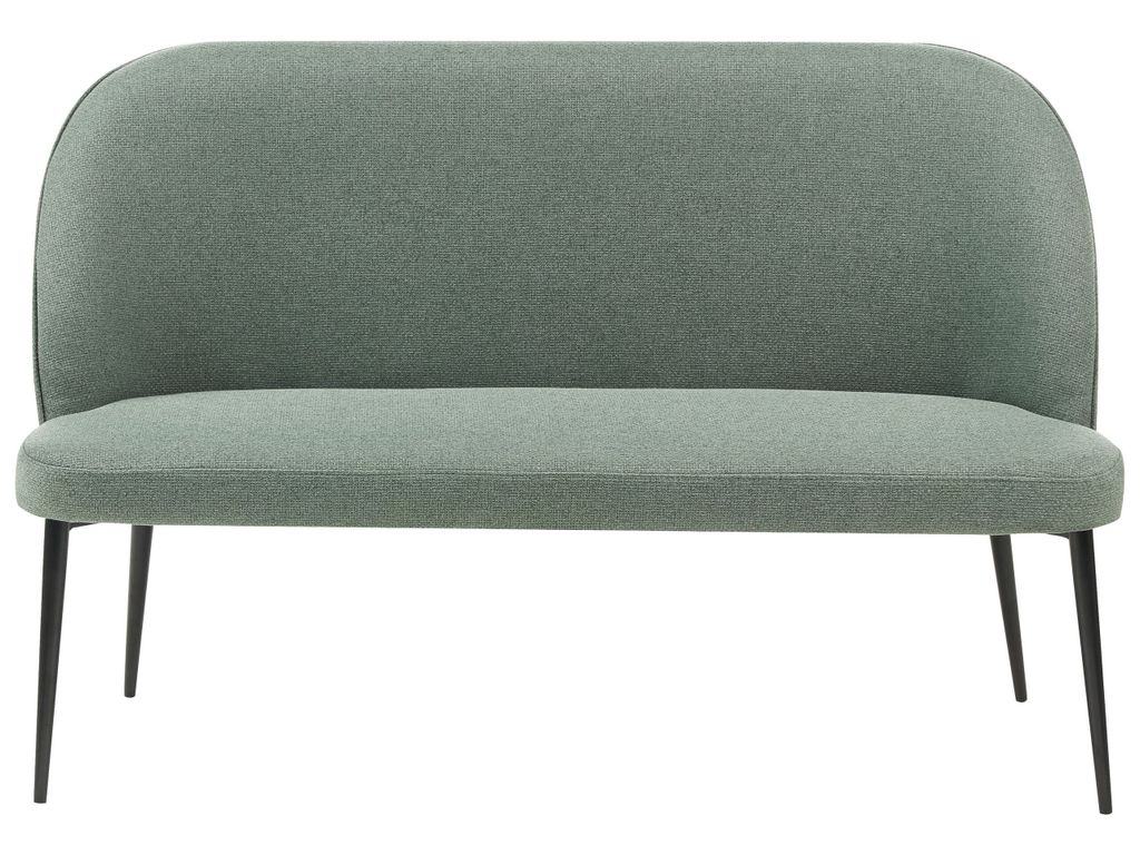 BELIANI Sofa Hellgrün Stoffbezug 2-Sitzer Küchensofa mit Produktbild 
