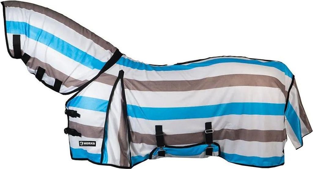 Horka Ballistic Mesh Anti-fliegendecke Blau 155-205 cm Blau 155-205 cm