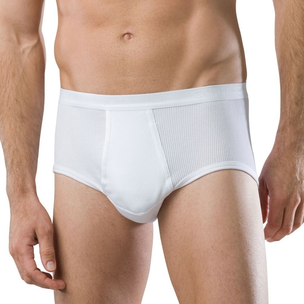 Schiesser Herren Sportslip weiss Produktbild 