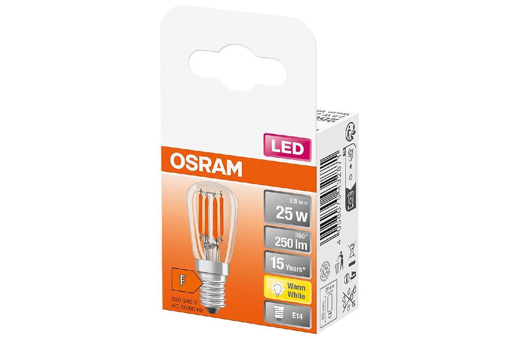 Osram STAR, 2,8 W, 25 W, E14, 250 lm, 15000 h, Warmweiß Produktbild 