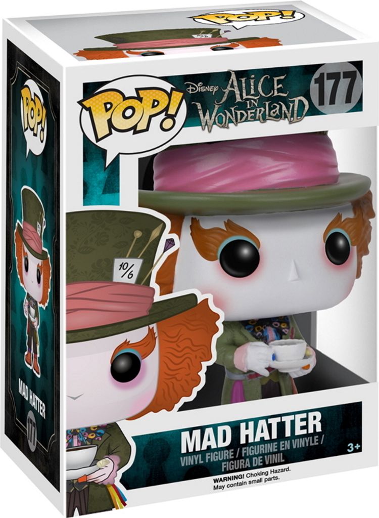 Disney Alice in Wonderland - Mad Hatter 177 - Funko Pop! - Produktbild 
