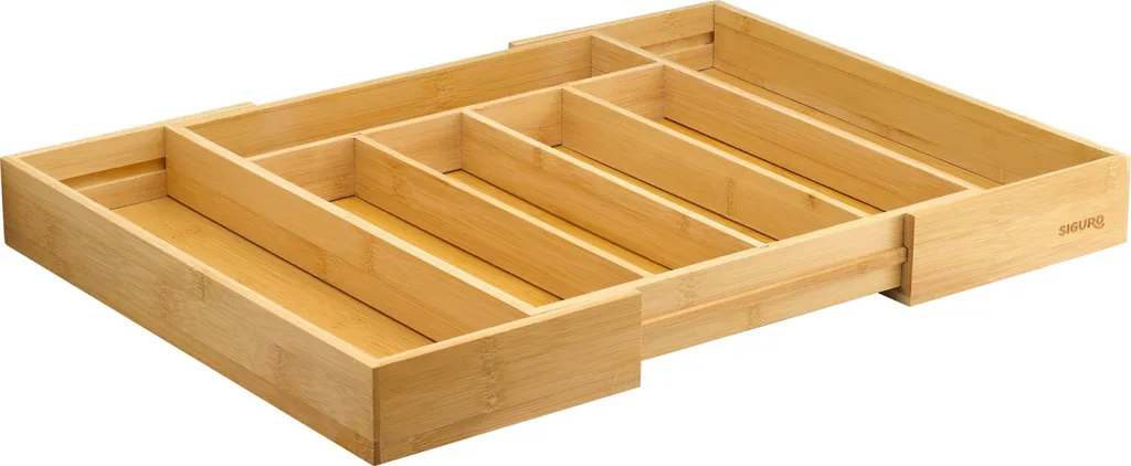 Organisez vos petits espaces avec le buffet coulissant Siguro Bamboo