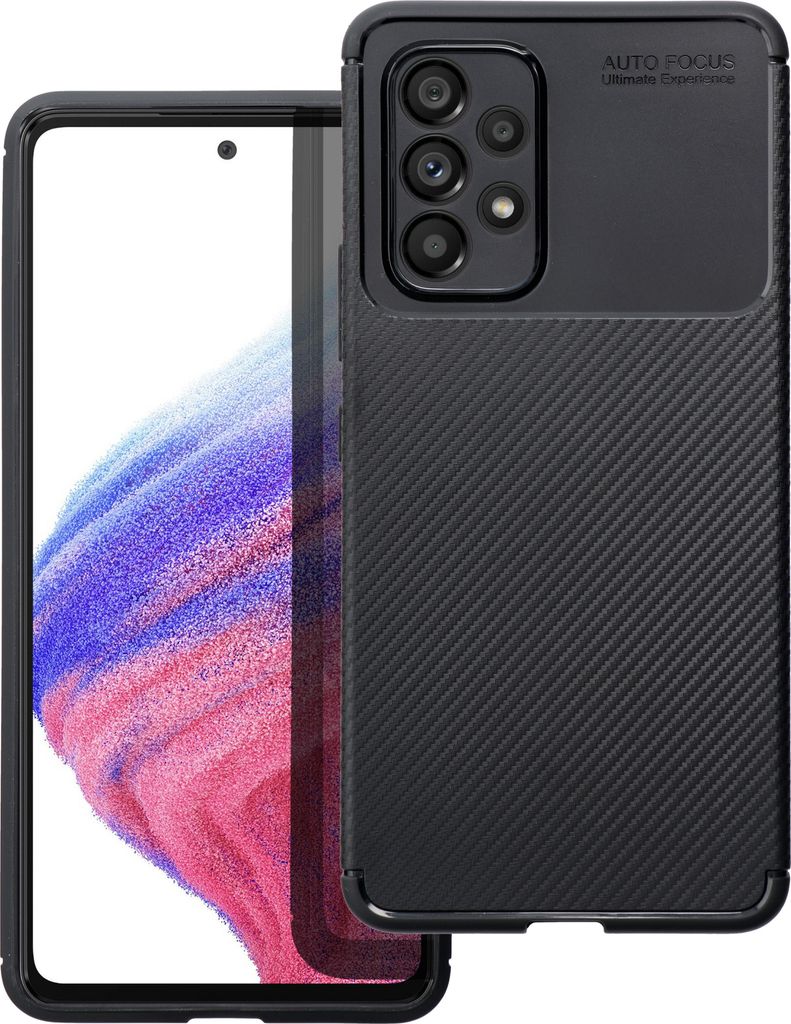Case passend für Samsung A54 5G Carbon Premium black
