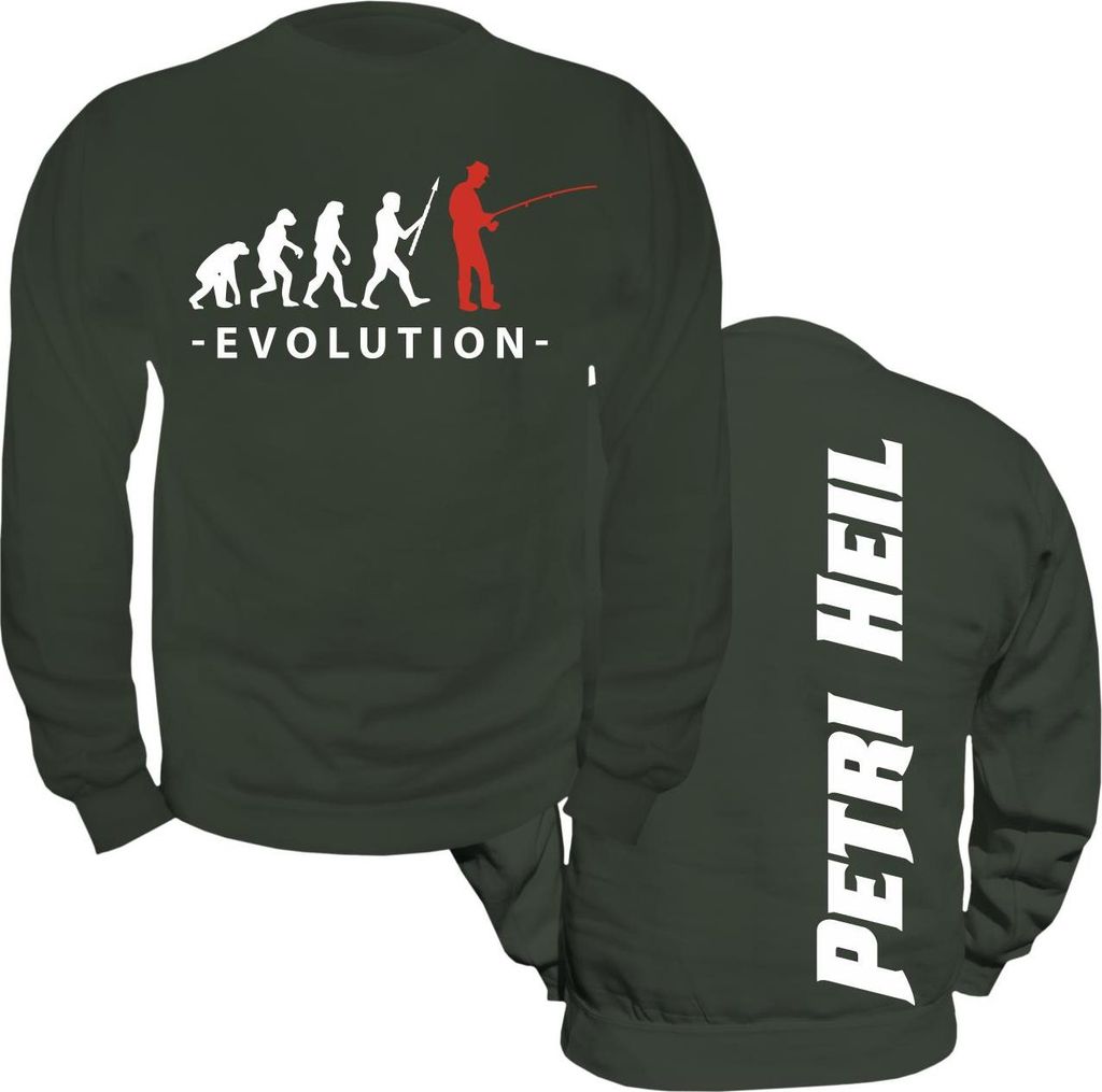 Herren Sweatshirt Evolution Angler