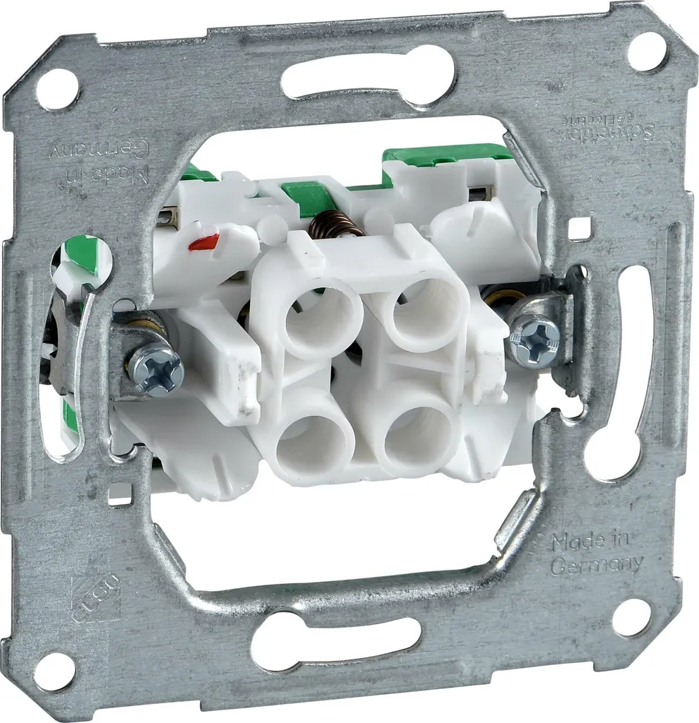 Bouton-poussoir encastré ELSO 112100 10A pour circuit électrique fiable