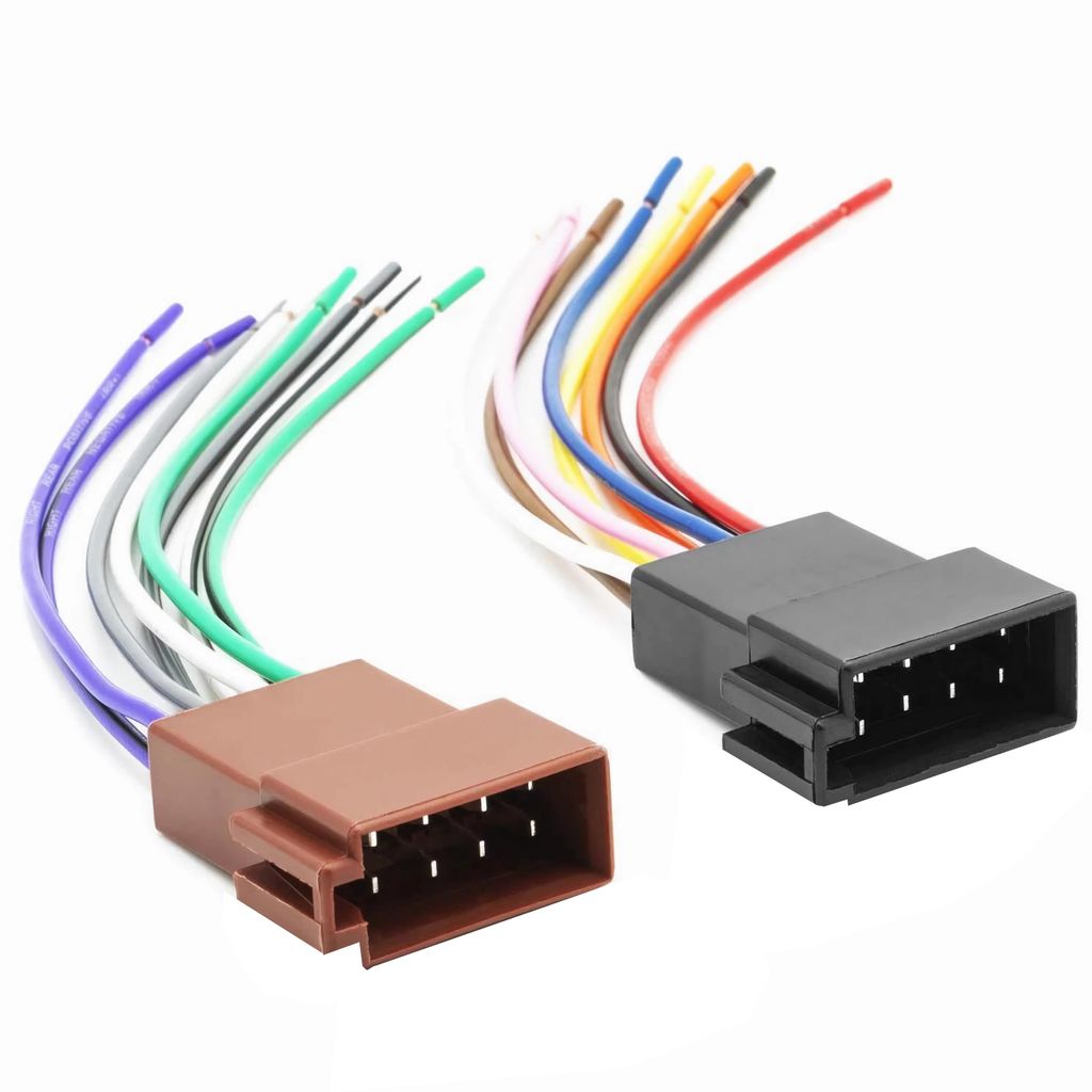O60 Auto KZF Radio Universal Anschluss Adapter Kabel DIN ISO Strom Lautsprecher 16cm