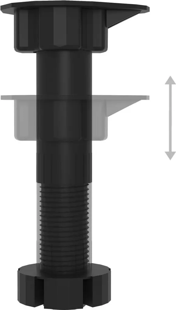 Cassettiera Legno Nera 40x46x81,5 cm | Qualità Costruttiva Superiore - 8