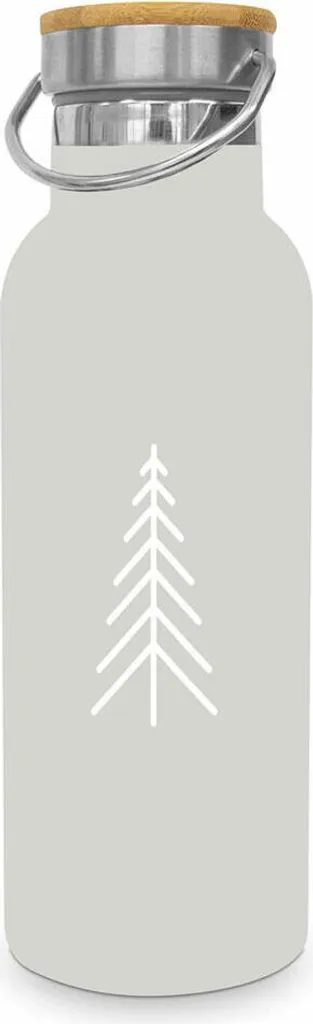 Idea Regalo: Bottiglia Termica PPD Pure Mood Taupe con Tappo Bambù