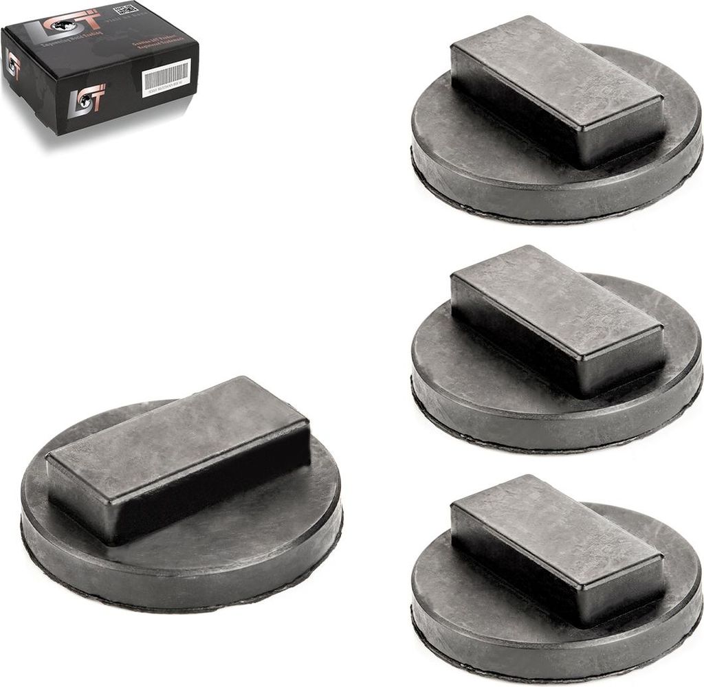 4x Wagenheber Aufnahme Adapter Gummiplatte für Mini BMW Rolls-Royce Land Rover