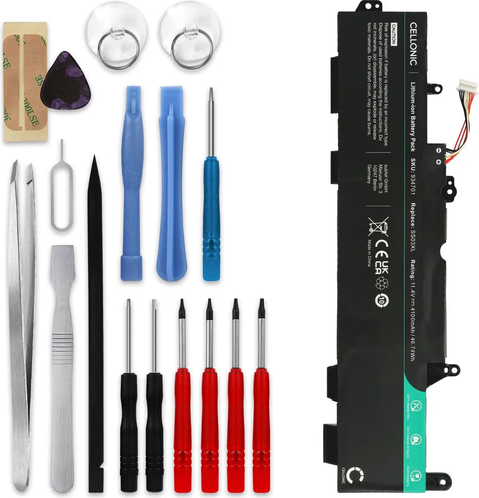 Batteria HP EliteBook 840 G5 SS03XL | Lavora ovunque con CELLONIC