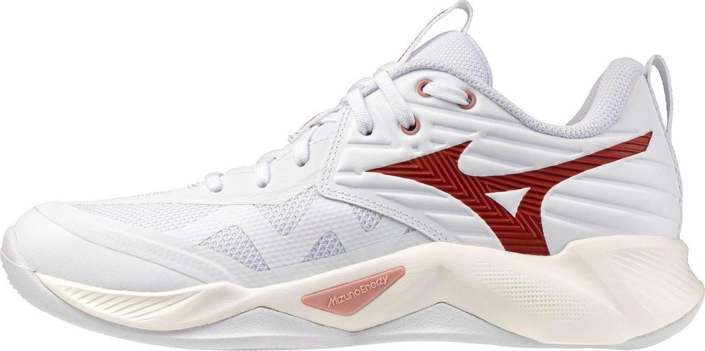 Mizuno Handballschuhe Momentum Pro Damen, weiß, 42,5