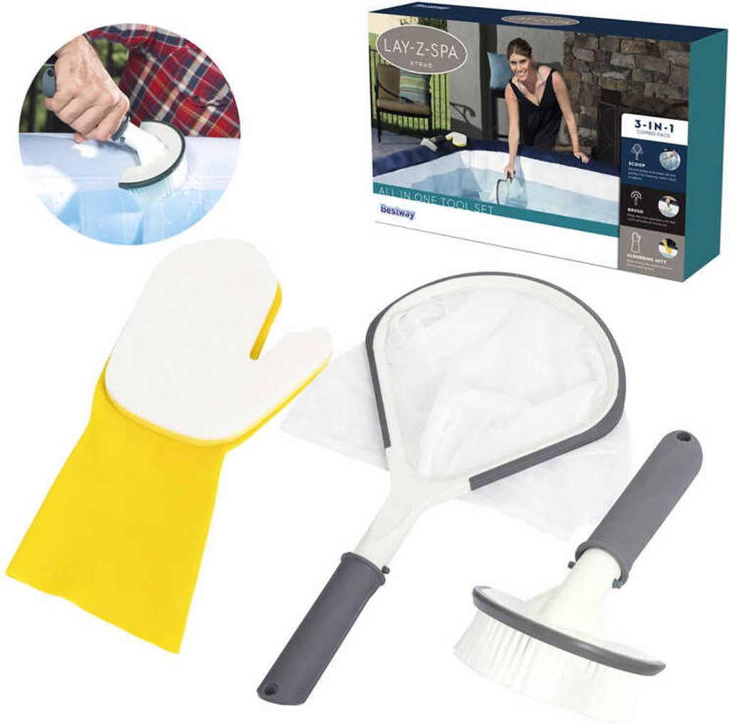 Bestway 60310 Set di pulizia Lay-Z-Spa Immagine del prodotto 