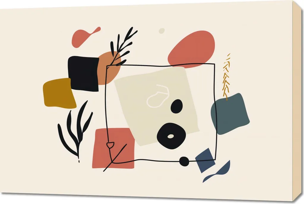 Offerta Quadro Astratto 90x60 cm Dialogo | Arredo Casa Economico