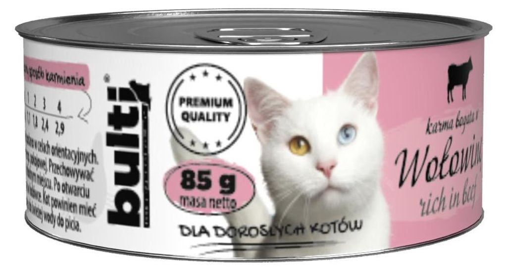 Krmivo pro kočky s hovězím masem – vlhké krmivo pro kočky v Obrázek produktu 