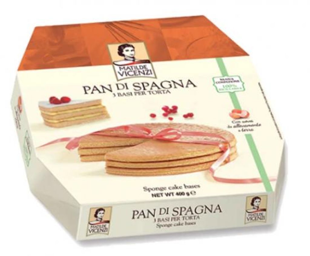 Pan Di Spagna Biskuitbasis 400g - Matilde Vicenzi Produktbild 