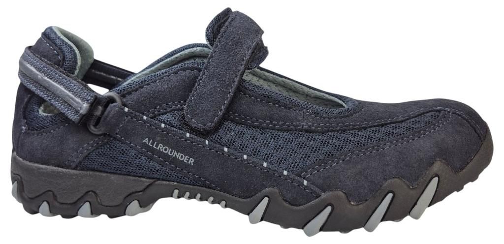 Allrounder by Mephisto NIRO C. SUEDE 97/3D Slipper Blau Produktbild 