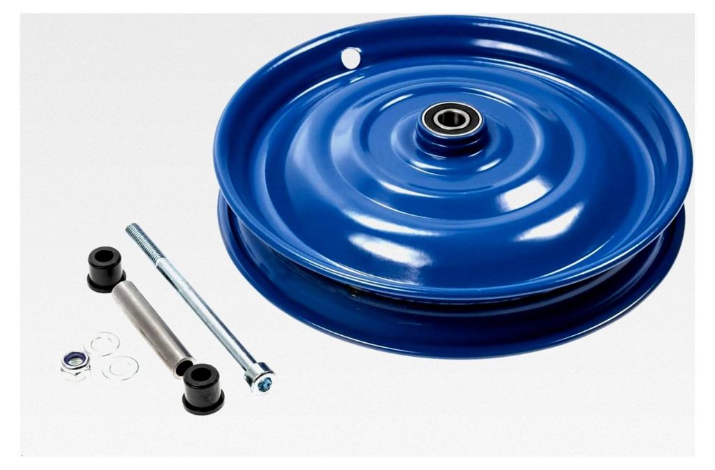 Scheibenrad für Anhänger und Handwagen 12 1/2 Zoll Klaufix Blau