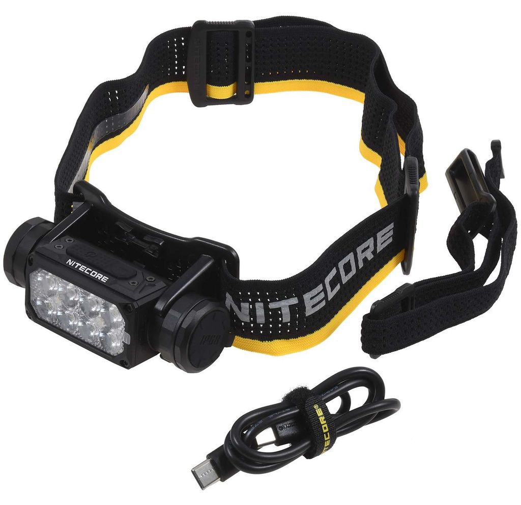 Nitecore HC65 UHE, Stirnband-Taschenlampe, Schwarz, Produktbild 