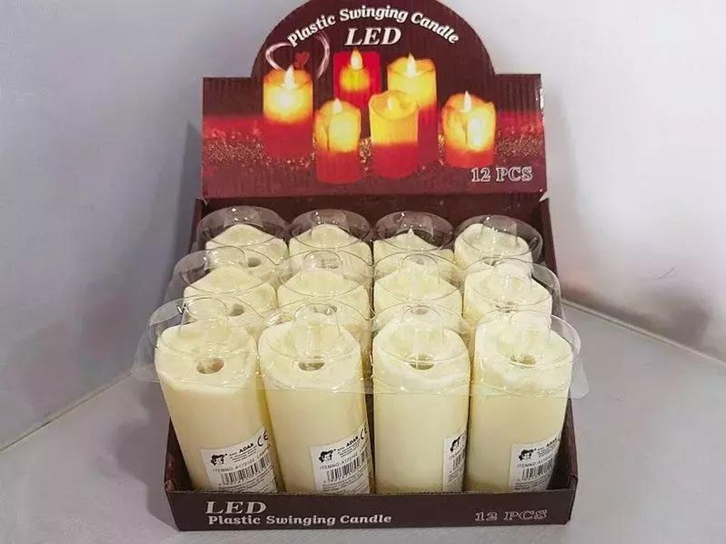 Lampe mit LED-Beleuchtung und bunter Farbgebung