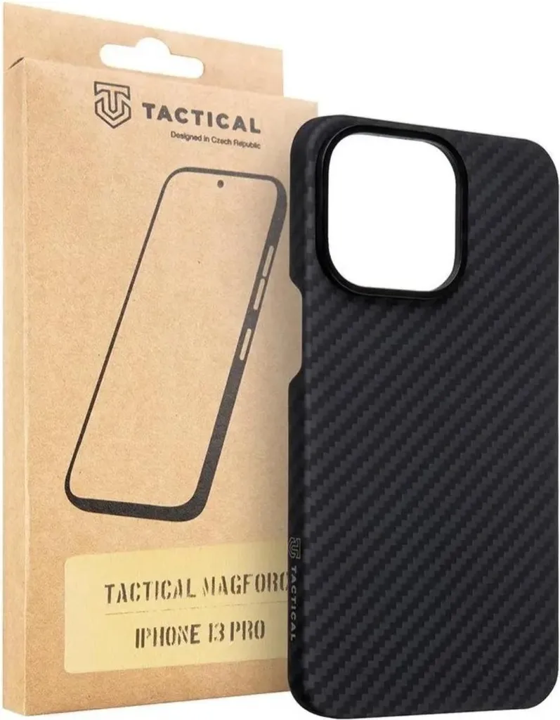 Coque iPhone 13 Pro Incassable en Aramide Noir - Tactical MagForce
