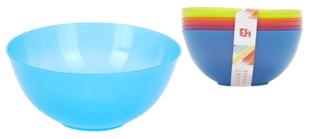 Excellent Houseware Kunststoffgeschirr 6 Stück sortiert | 6 Produktbild 