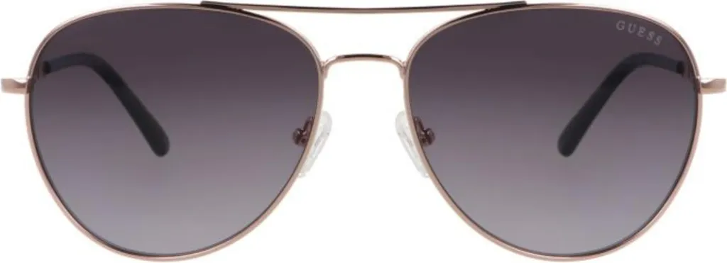 Guess GF6143 28B Sonnenbrille: Occhiali Aviator Rose Gold per Lei