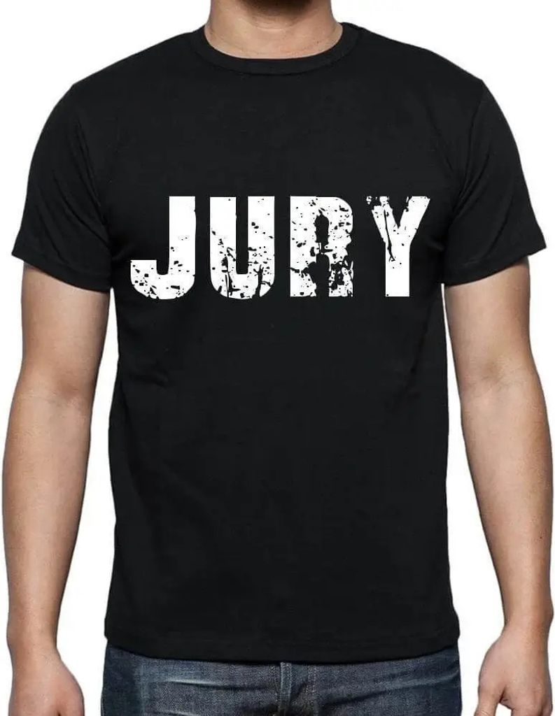 Herren Grafik T-Shirt Jury Öko-Verantwortlich Vintage Jahrgang Kurzarm Lustige Druck Geburtstag Geschenk Mann