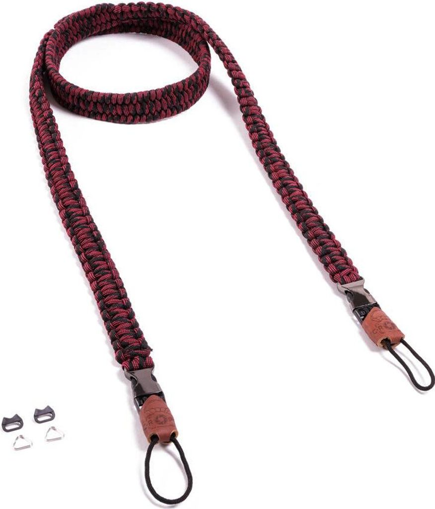 C-ROPE Kameragurt Traveler aus Paracord 140cm Red Dots retail
