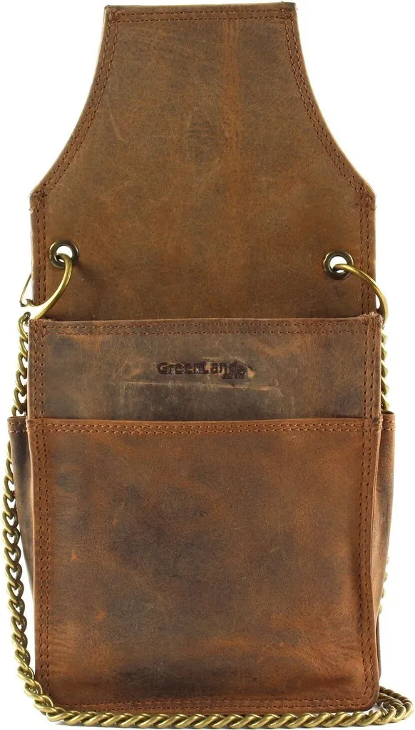 Marsupio Porta Portafoglio Montenegro GreenLand Nature Brown Pelle
