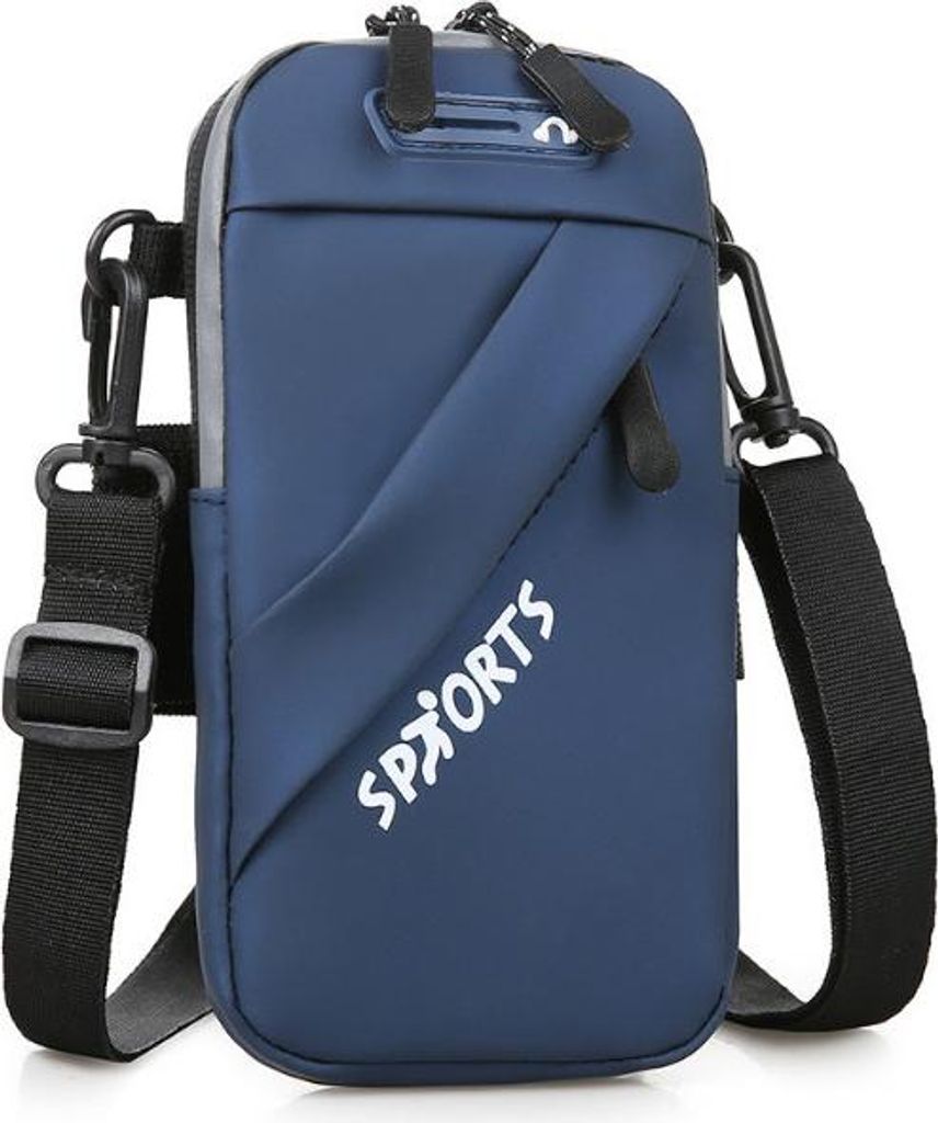 INF Sportarmband zum Laufen, Radfahren & Wandern Blau