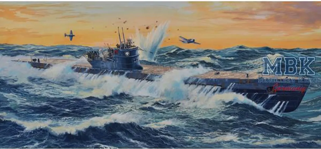 Kit Maquette Sous-marin Allemand U505 Type IX C Revell pour Collection