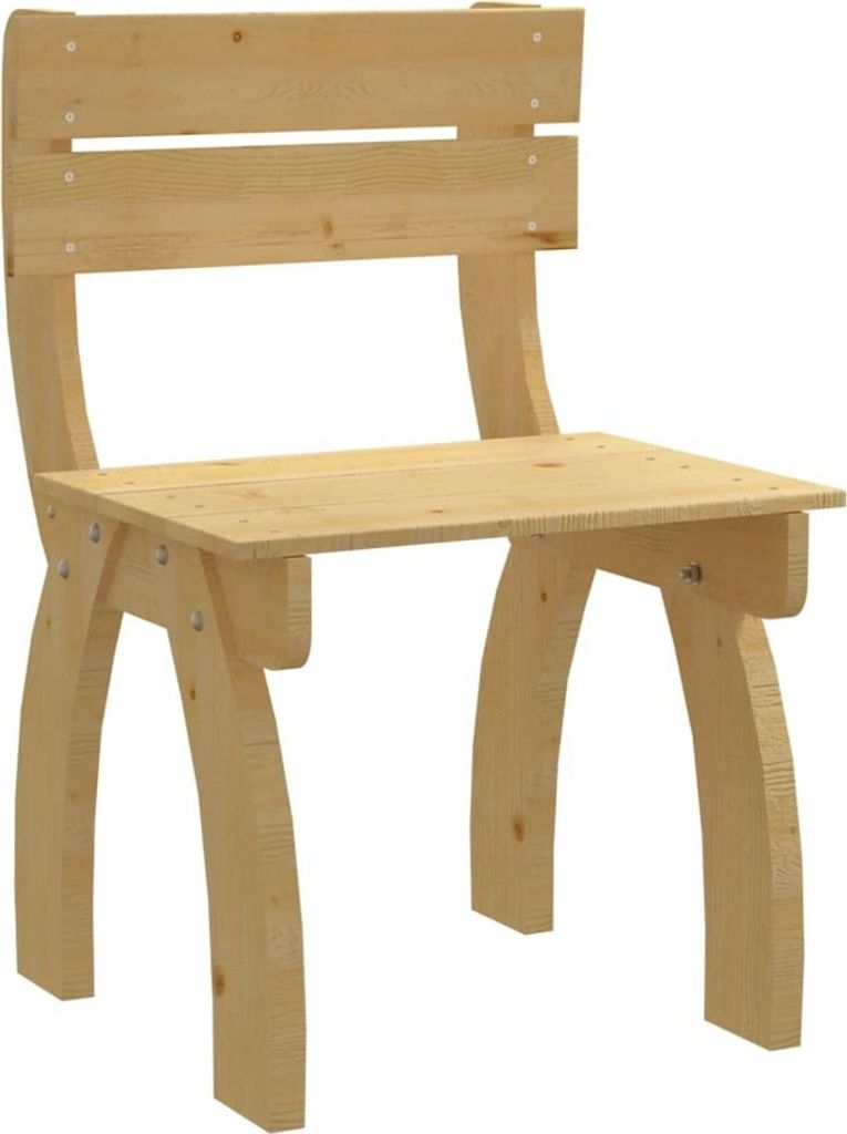 "2026 Promotion" Gartenstuhl Kiefernholz Imprägniert - Gartenstühle CC25884
