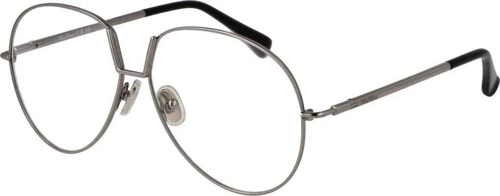 MaxMara MM5119 Shiny Light Ruthenium | Occhiali Vista Donna Eleganti