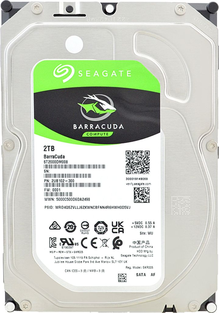 Seagate Barracuda ST2000DM008 - Festplatte - 2 TB - intern Produktbild 8