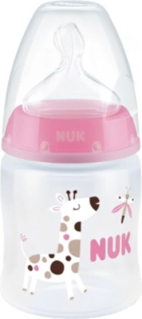 NUK First Choice Silikontemperaturanzeigeflasche 0-6M M Produktbild 
