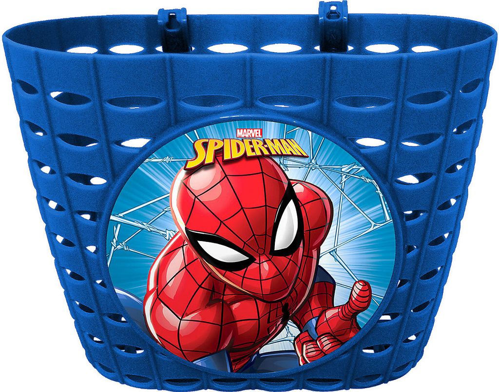 Marvel Spider-Man Koszyk rowerowy chłopięcy 12 x 20 cm Zdjęcie produktu 