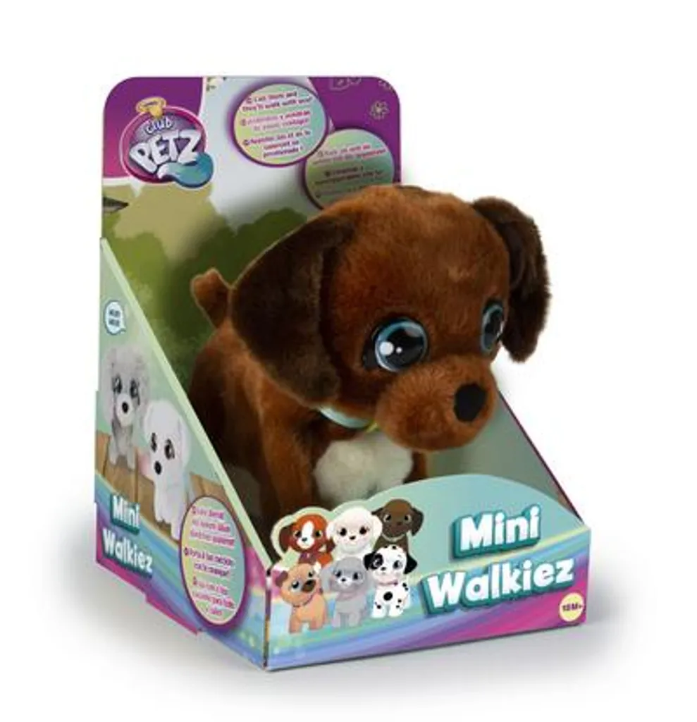 Mini Walkiez Chocolab : Le Chiot Interactif sans les Contraintes d'un Vrai