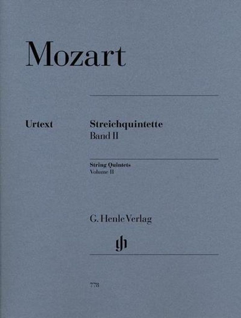 Mozart, W: Streichquintette Band II