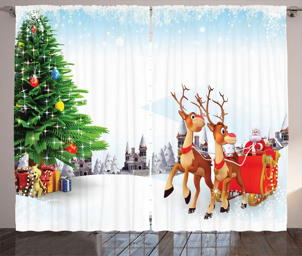 Idea Regalo Natale: Tenda Rustica ABAKUHAUS con Slitta e Cavalli